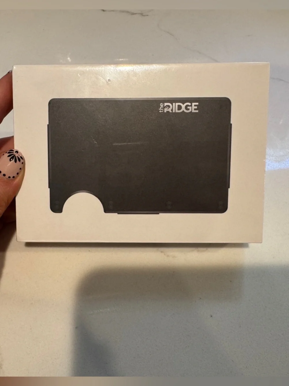 Ridge Wallet in Royal Black